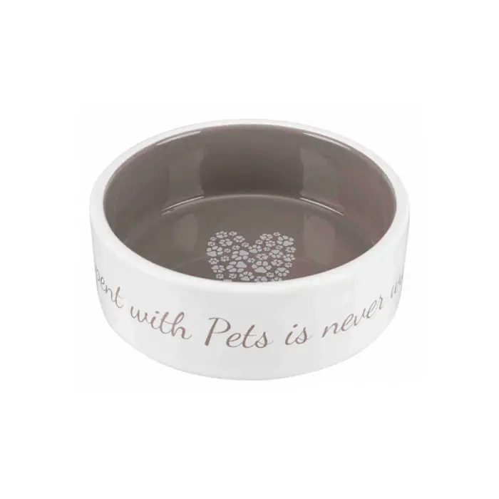 TRİXİE KEDİLER İÇİN SERAMİK MAMA VE SU KABI 0,30LT 12CM