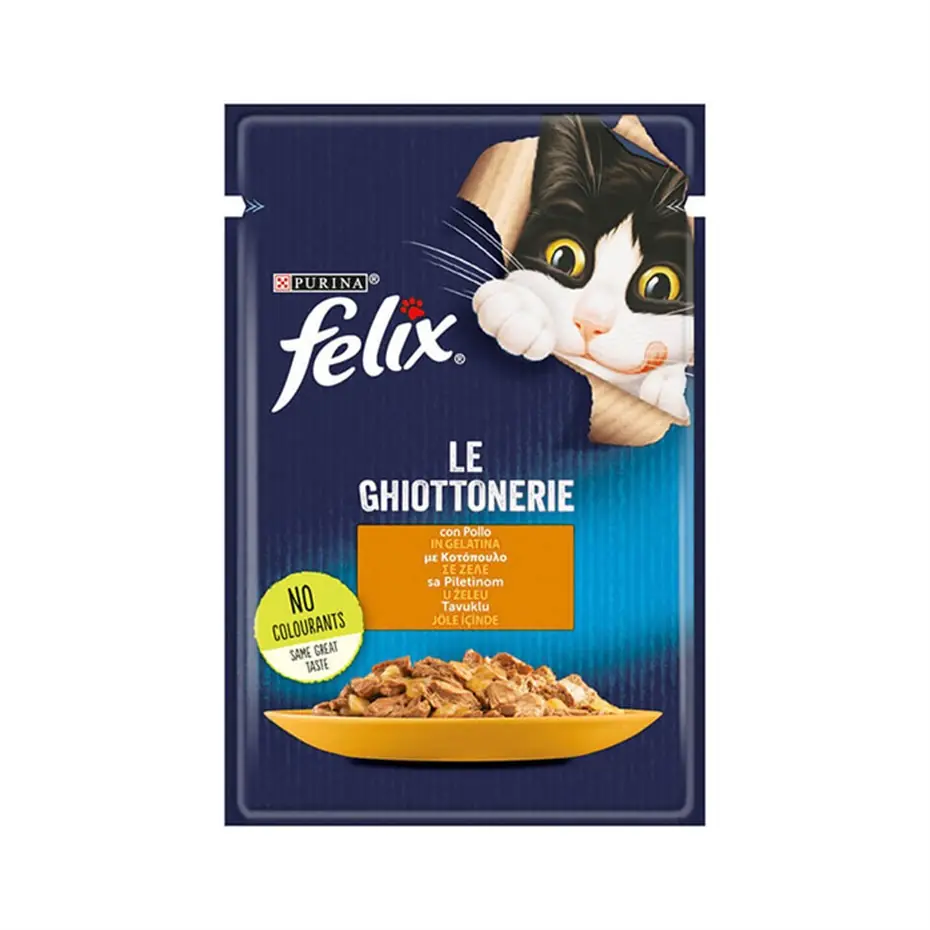 FELİX TAVUK ETLİ KEDİ YAŞ MAMA 85GR