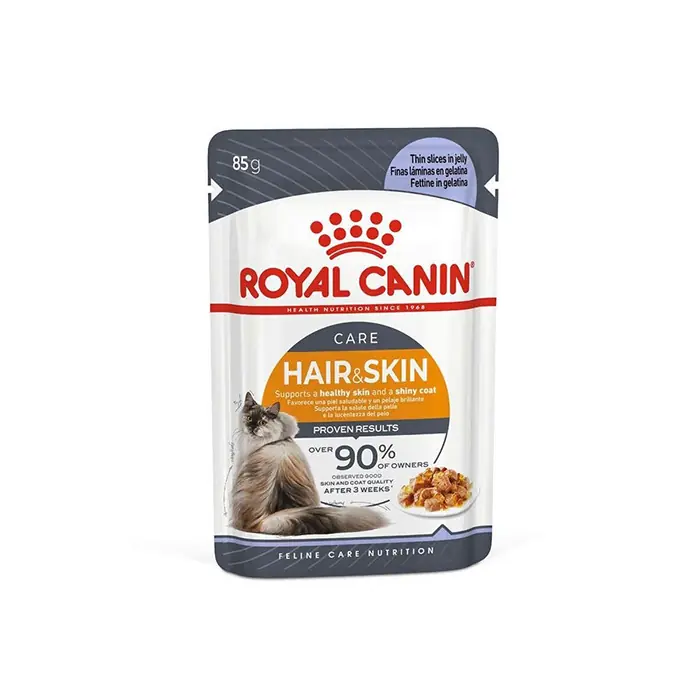 ROYAL CANİN JELLY HAİR SKİN KEDİ YAŞ MAMASI 85GR