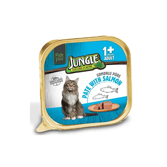 JUNGLE BALIKLI YETİŞKİN KEDİ KONSERVESİ 100 GR