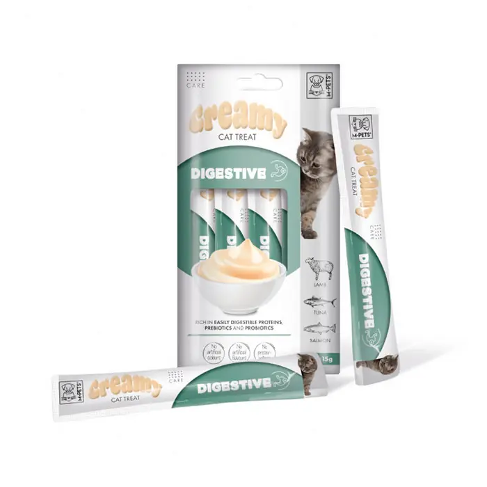 M-PETS DİGESTİVE SİNDİRİM SİSTEMİ DESTEKLEYİCİ KREMA KEDİ ÖDÜLÜ 4X15GR