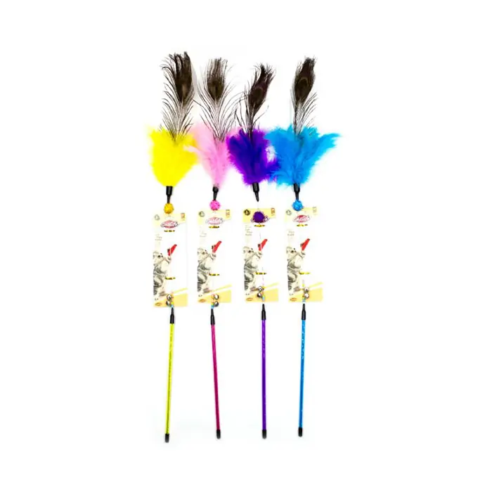CATLIFE ZİLLİ KEDİ OLTASI 72CM