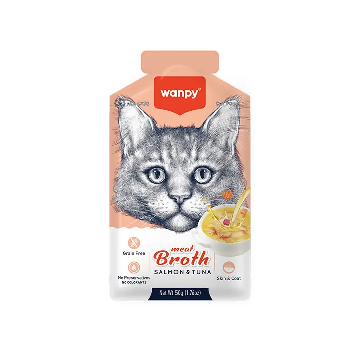 WANPY SOMONLU VE TON BALIKLI KEDİ ÇORBASI 50GR