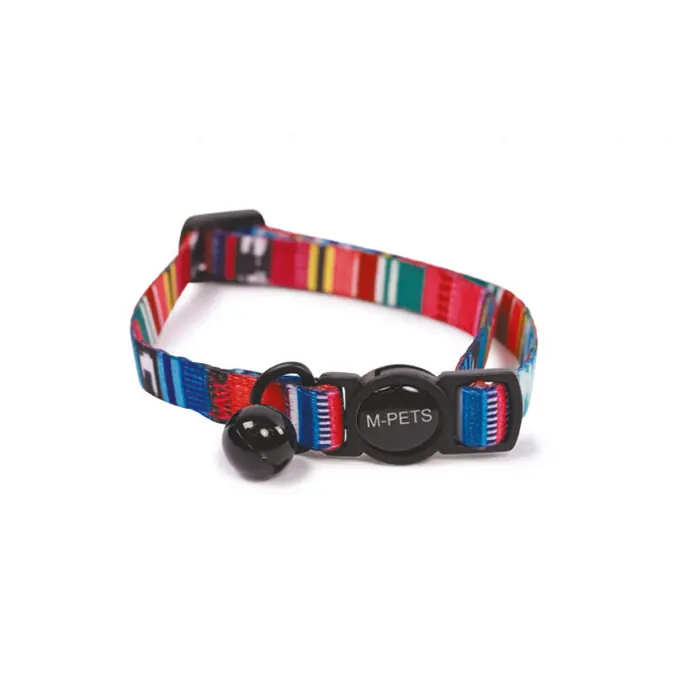 M-PETS URBAN STYLE JAZZ STRİPES KEDİ BOYUN TASMASI