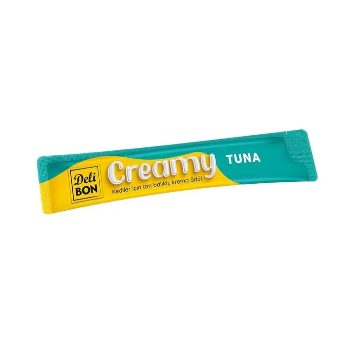 DELİBON CREAMY TON BALIKLI SIVI KEDİ ÖDÜL MAMASI 15GR