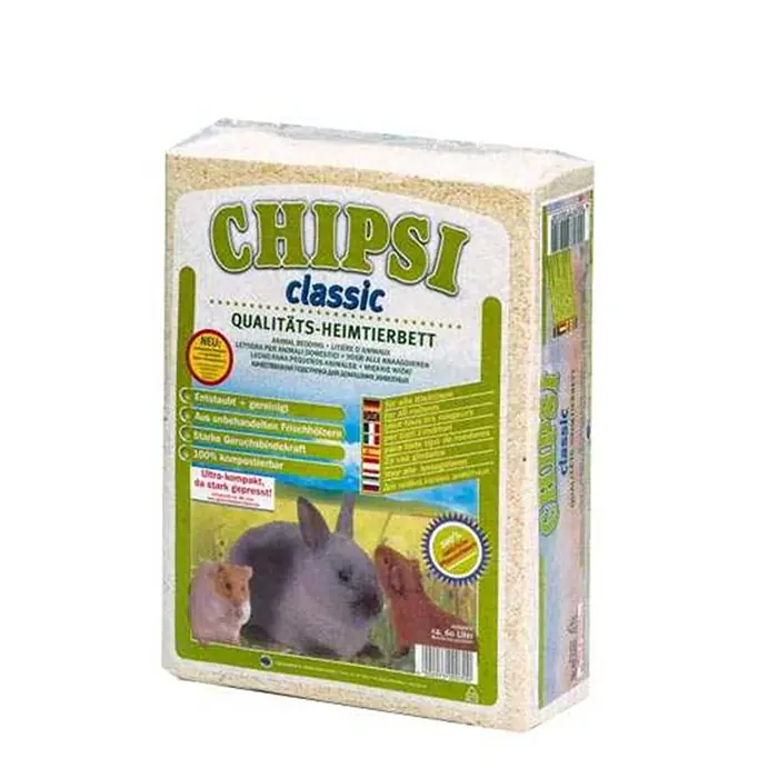 CHİPSİ CLASSİC KEMİRGEN TALAŞI 60LT