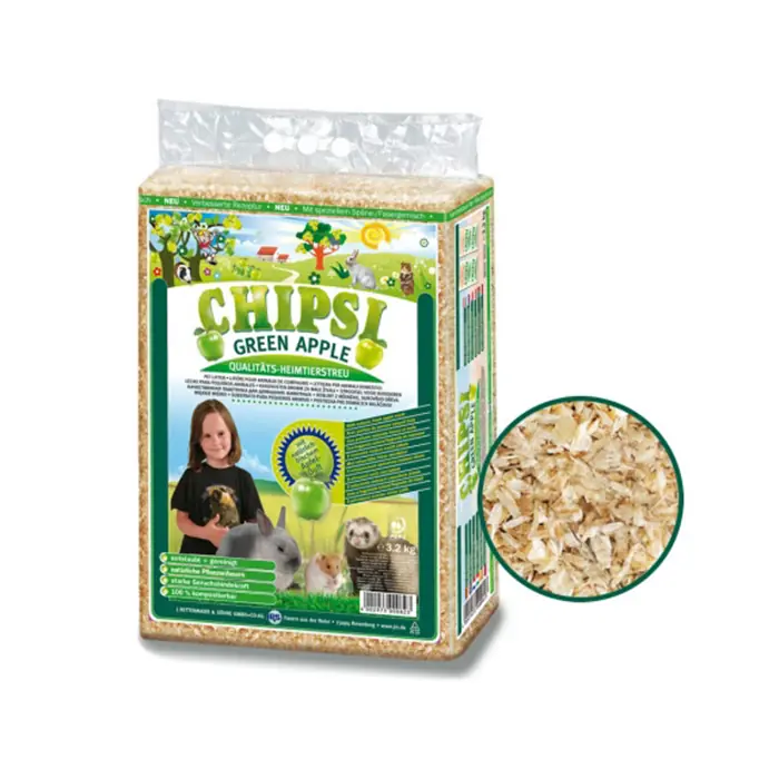 CHİPSİ ELMALI KEMİRGEN TALAŞI 60LT