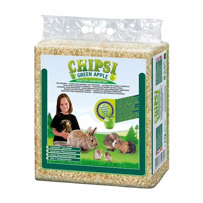 CHİPSİ ELMALI KEMİRGEN TALAŞI 15LT