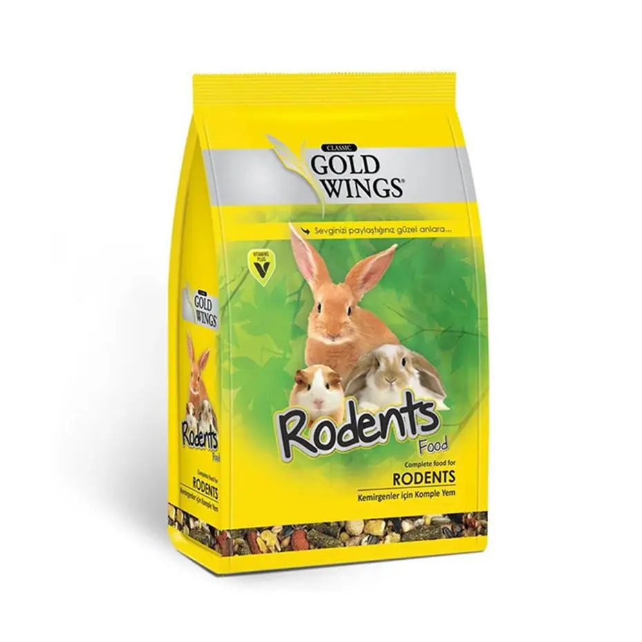 GOLD WİNGS RODENTS KEMİRGEN YEMİ 500 GR