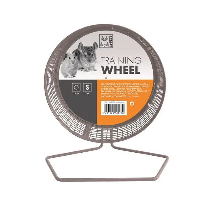 M-PETS TRAİNİNG AYAKLI METAL HAMSTER ÇARKI 13CM SMALL