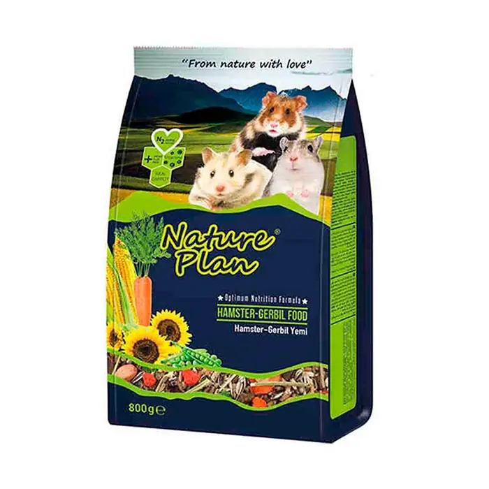 NATURE PLAN HAMSTER-GERBİL YEMİ 800 GR