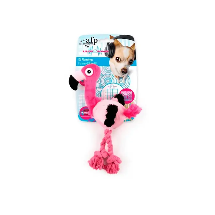 AFP ULTRASONİC FLAMİNGO KÖPEK OYUNCAĞI 27X22X9CM