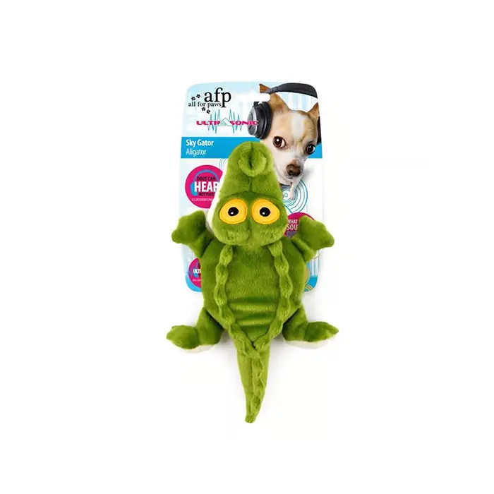 AFP ULTRASONİC TİMSAH KÖPEK OYUNCAĞI 32,5X20X6 CM