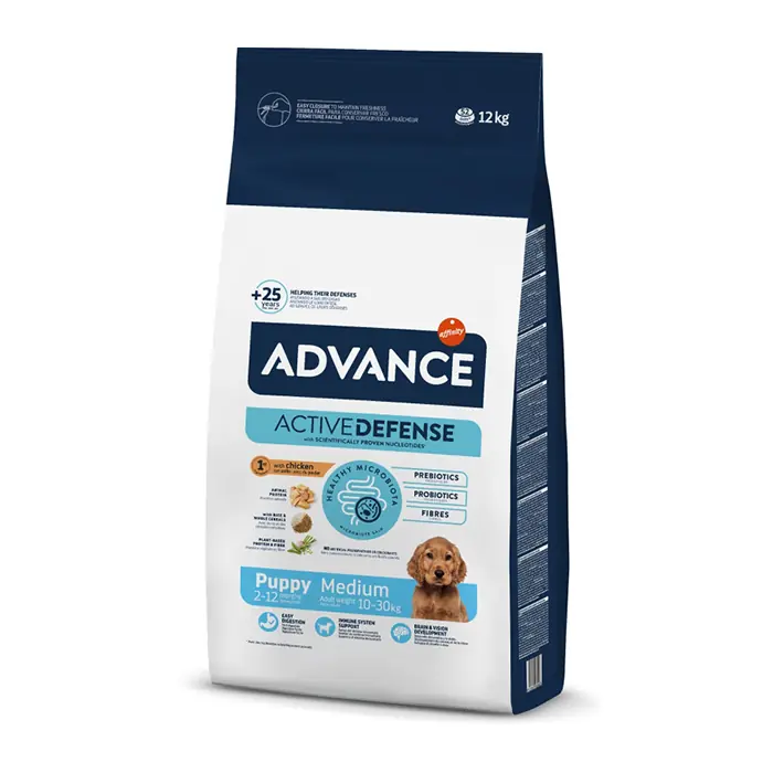 ADVANCE PUPPY PROTECT MEDİUM TAVUKLU YAVRU KÖPEK MAMASI 12KG