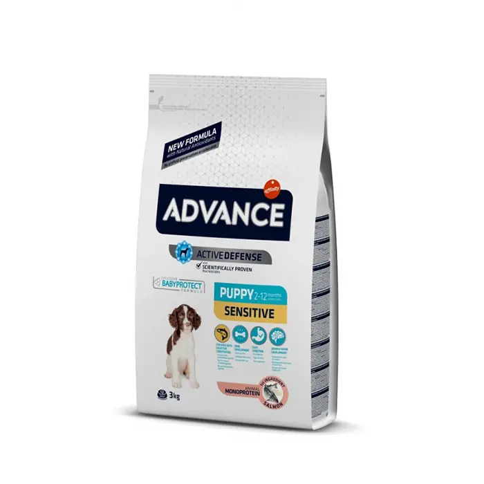 ADVANCE PUPPY SENSİTİVE SOMONLU YAVRU KÖPEK MAMASI 3 KG