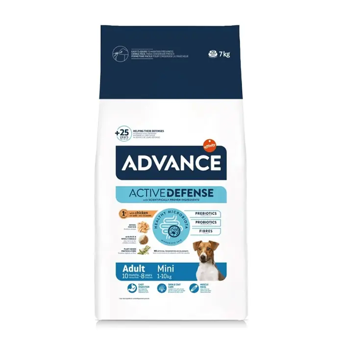 ADVANCE TAVUKLU KÜÇÜK IRK YETİŞKİN KÖPEK MAMASI 7KG