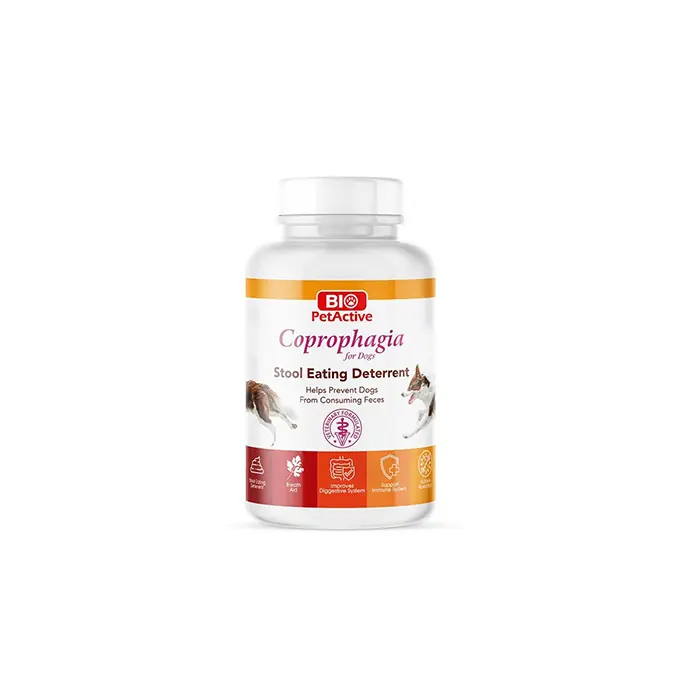BİO PET ACTİVE COPROPHAGİA STOOL KÖPEKLER IÇİN DIŞKI YEME ÖNLEYİCİ TABLET 90 GR - 60 TABLET