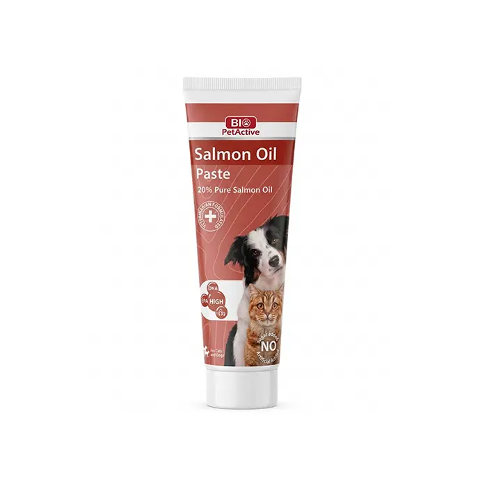 BİO PET ACTİVE SOMON YAĞLI KEDİ VE KÖPEK MACUNU 100 ML