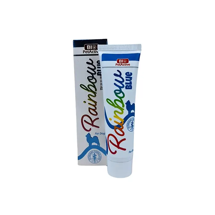 BİO PETACTİVE RAİNBOW KÖPEKLER İÇİN TÜY RENK BOYASI MAVİ 100ML