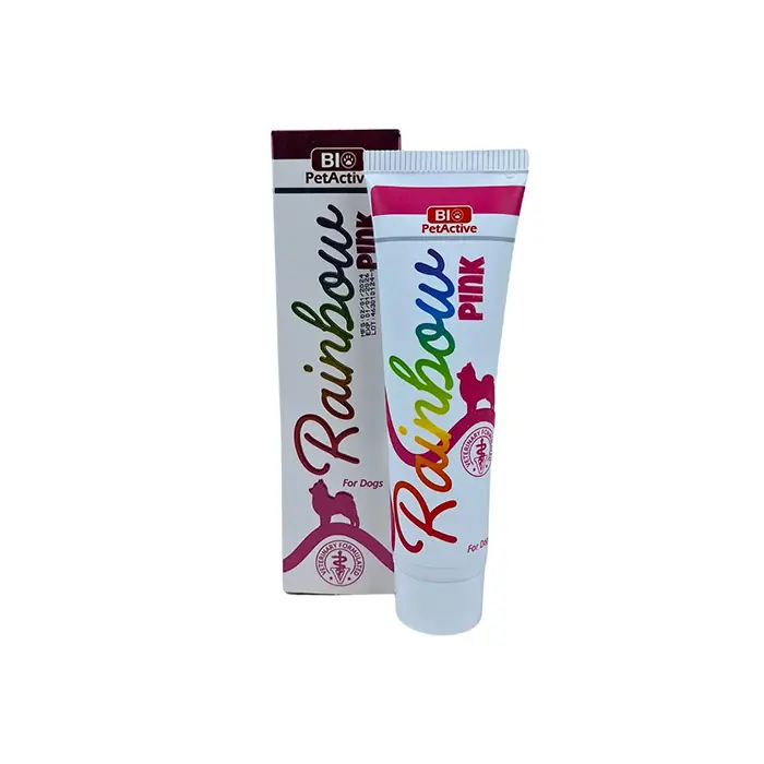 BİO PETACTİVE RAİNBOW KÖPEKLER İÇİN TÜY RENK BOYASI PEMBE 100ML