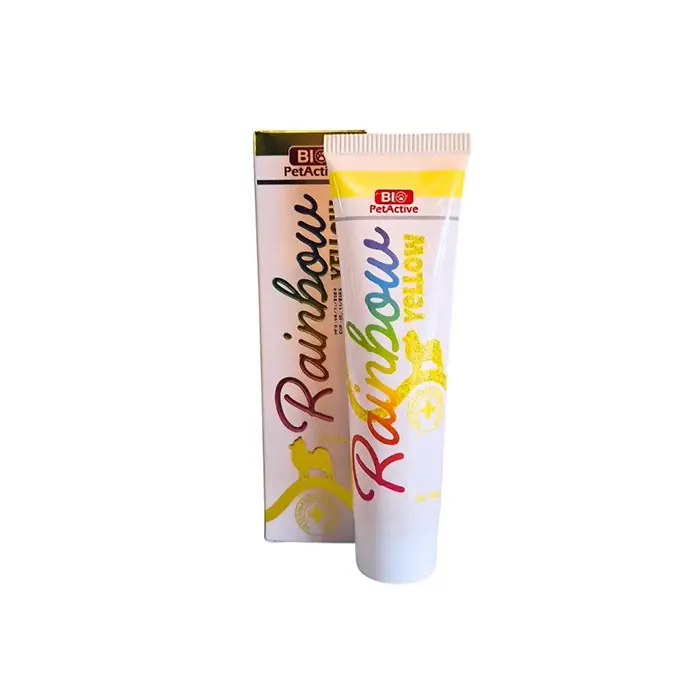BİO PETACTİVE RAİNBOW KÖPEKLER İÇİN TÜY RENK BOYASI SARI 100ML