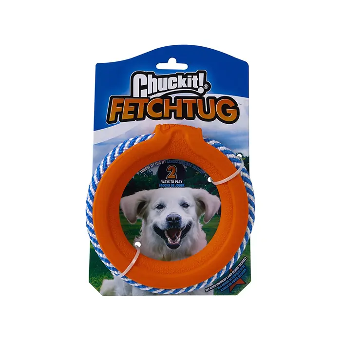 CHUCKİT! FETCH TUG KÖPEK ÇEKİŞTİRME HALKASI KÖPEK OYUNCAĞI 6.4X6.4X5.7CM