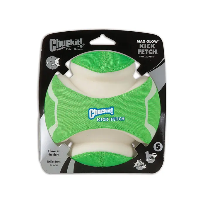 CHUCKİT! KİCK FETCH GLOW DAYANIKLI KÖPEK OYUN TOPU SMALL YEŞİL