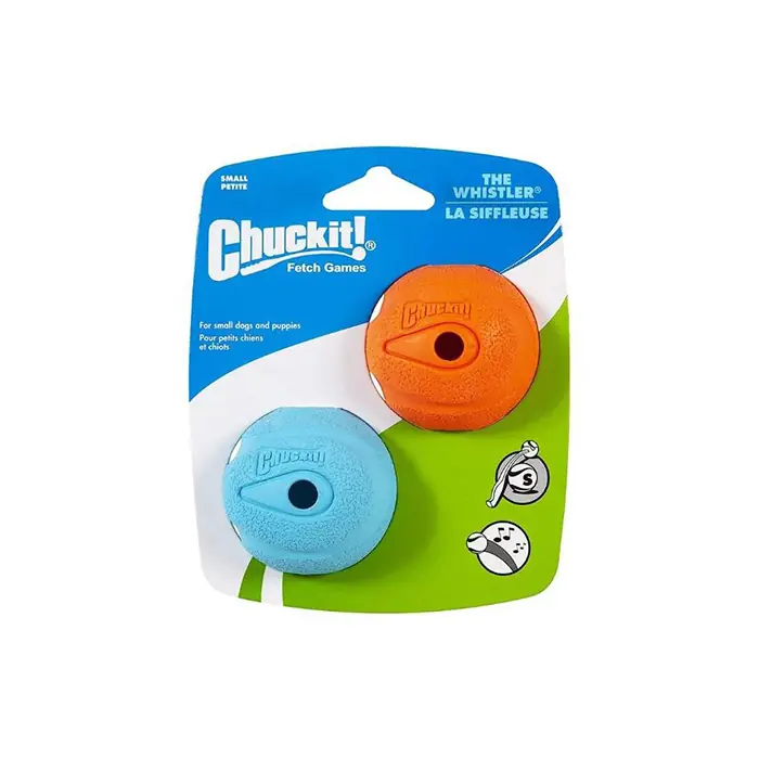 CHUCKİT! THE WHİSTLER 2'Lİ KÖPEK OYUN TOPU SMALL