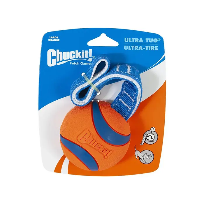 CHUCKİT! ULTRA DUO TUG DAYANIKLI ÇEKİŞTİRME KÖPEK OYUN TOPU LARGE