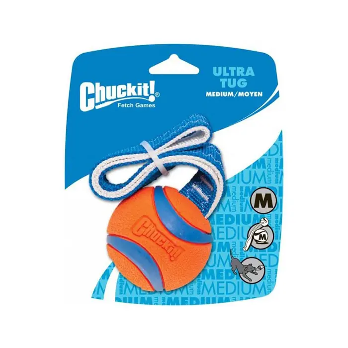 CHUCKİT! ULTRA TUG KÖPEK ÇEKİŞTİRME OYUN TOPU MEDİUM 6,4CM