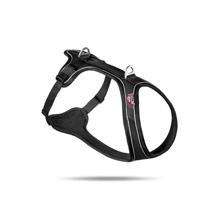 CURLİ BELKA COMFORT HARNESS KÖPEK GÖĞÜS TASMASI SİYAH MEDİUM