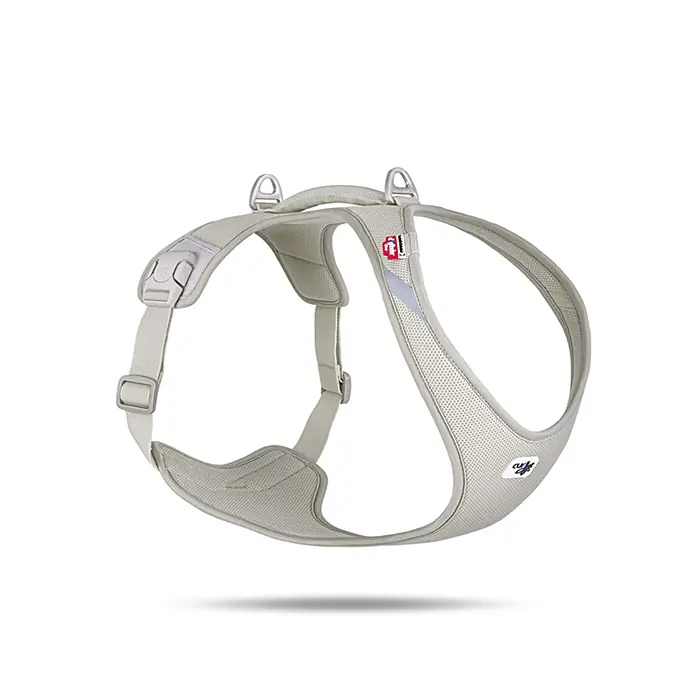 CURLİ BELKA HARNESS AİR-MESH KÖPEK GÖĞÜS TASMASI LİGHT-TAN XLARGE