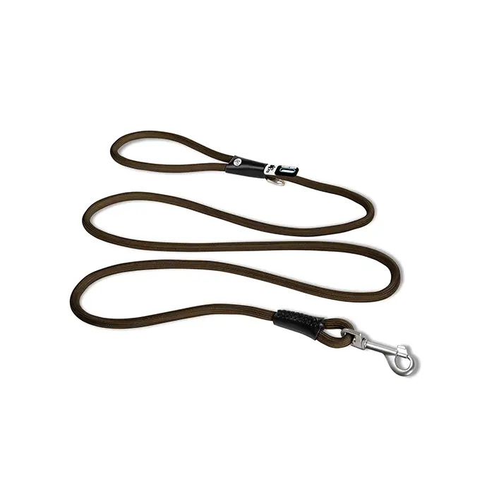 CURLİ STRETCH COMFORT LEASH KÖPEK GEZDİRME KAYIŞI BROWN LARGE