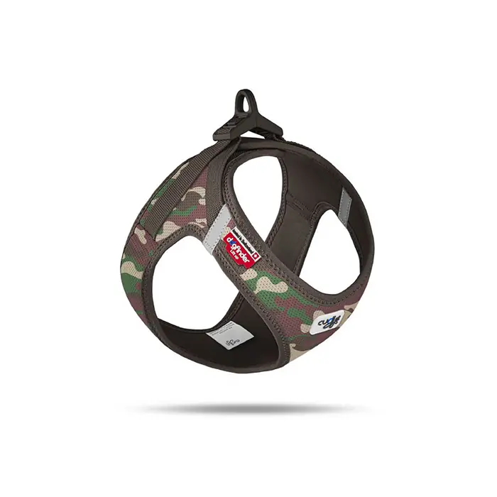 CURLİ VEST HARNESS CLASP AİR-MESH KÖPEK GÖĞÜS TASMASI CAMO MEDİUM