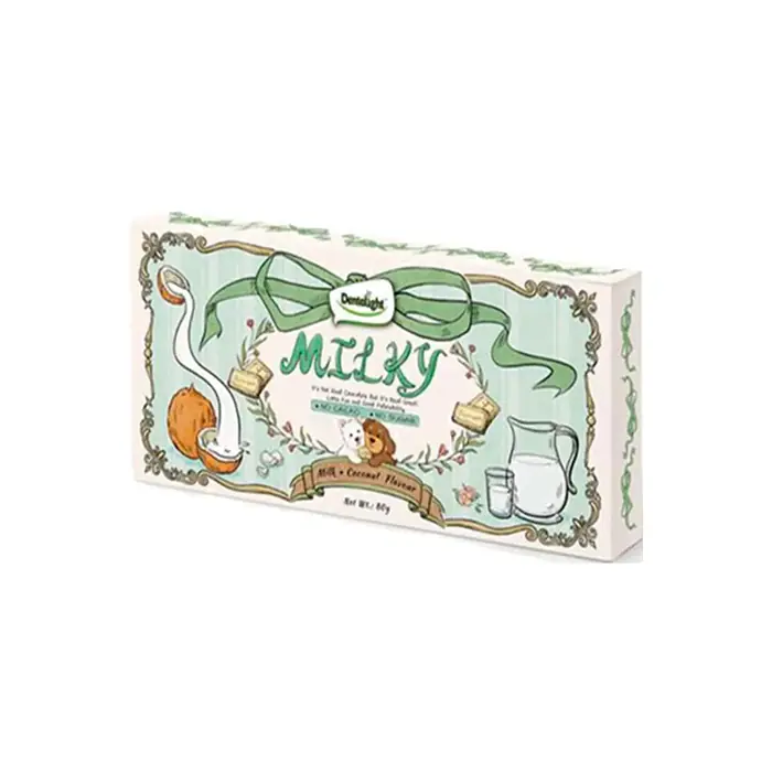 DENTALİGHT MİLKY CHOCO BAR SÜT VE HİNDİSTAN CEVİZİ AROMALI KÖPEK ÇİKOLATASI 80 GR