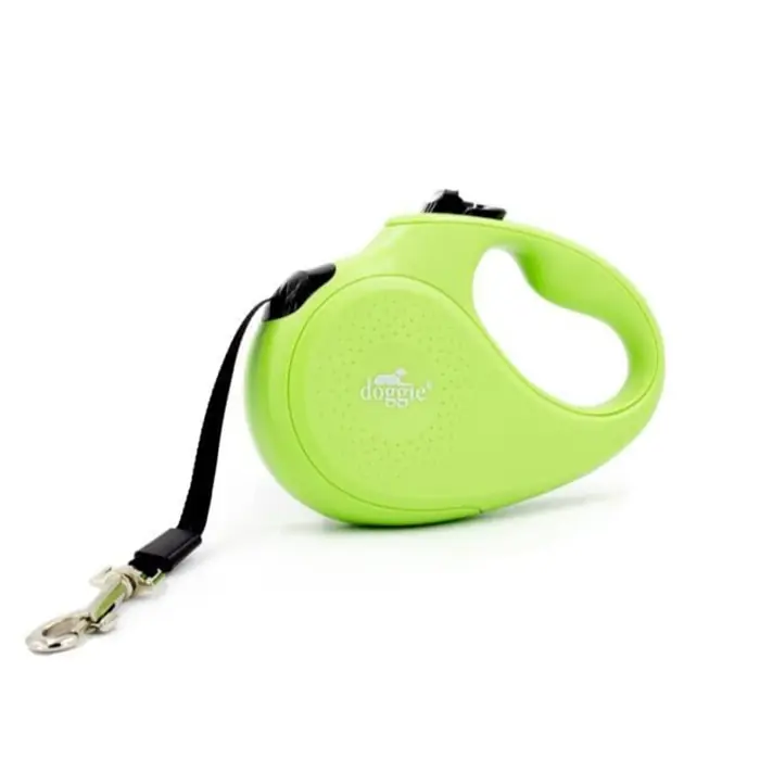 DOGGİE OTOMATİK KÖPEK TASMASI MASTER SMALL 15 KG 5 MT YEŞİL