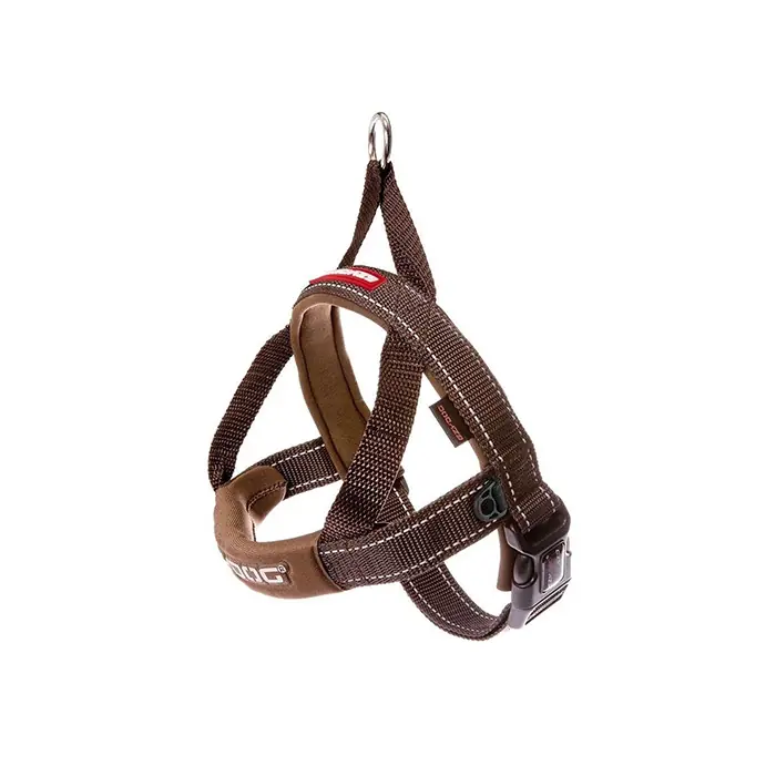 EZYDOG HARNESS QUİCK FİT X-SMALL KÖPEK GÖĞÜS TASMASI KAHVERENGİ
