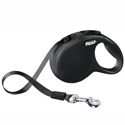 FLEXİ NEW CLASSİC OTOMATİK SİYAH ŞERİT GEZDİRME XSMALL 3 METRE