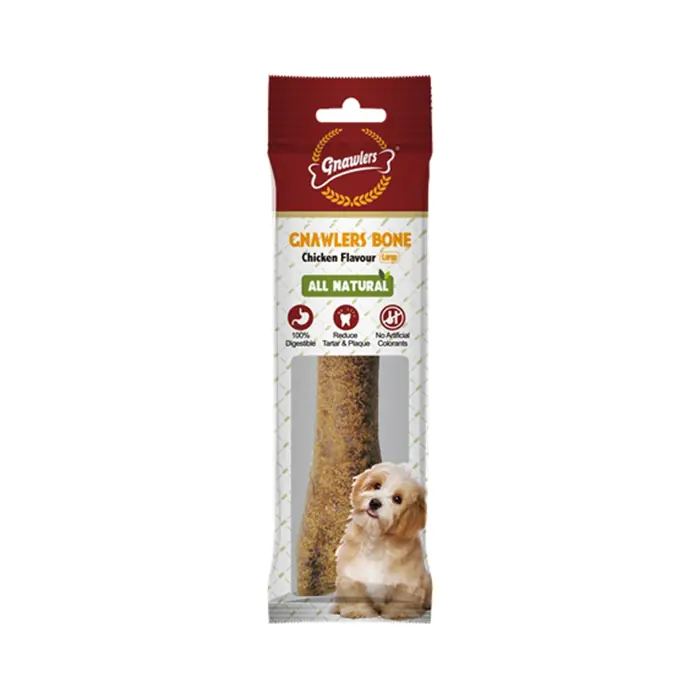 GNAWLERS CHİCKEN BONE KÖPEK ÖDÜL KEMİĞİ TAVUKLU 20CM 265GR