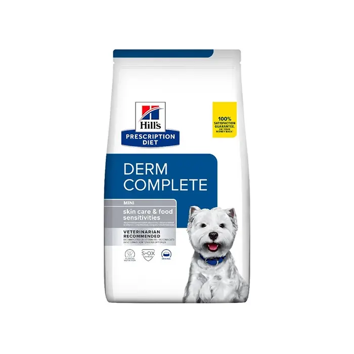 HİLLS PRESCRİPTİON DİET DERM COMPLETE MİNİ IRK KÖPEK KURU MAMASI 6 KG