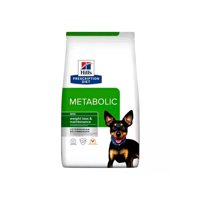 HİLLS PRESCRİPTİON DİET METABOLİC MİNİ WEİGHT LOSS MAİNTENANCE TAVUKLU KÖPEK MAMASI 6KG