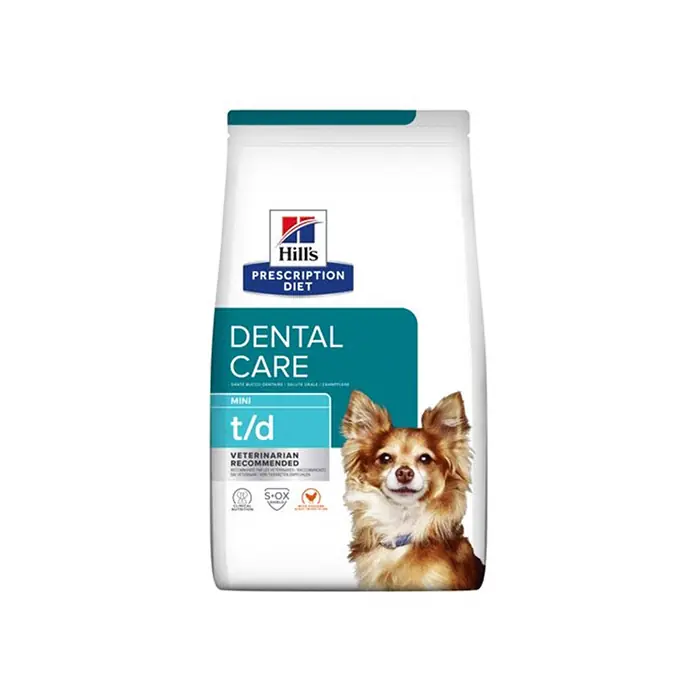 HİLLS PRESCRİPTİON DİET T/D MİNİ IRK KÖPEK MAMASI 3KG
