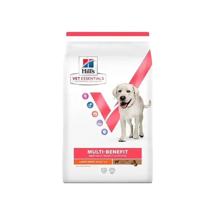HİLLS VET ESSENTİALS MULTİ-BENEFİT KUZU ETLİ YETİŞKİN KÖPEK MAMASI 14 KG