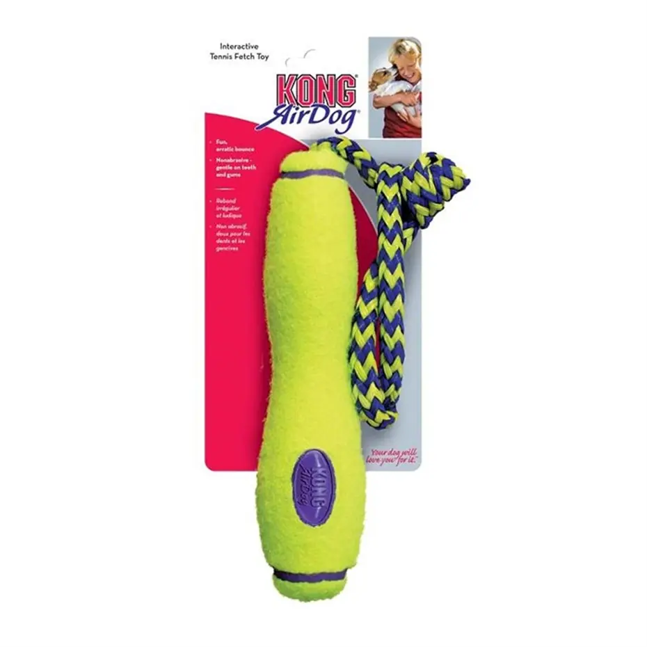 KONG AİRDOG FETCH STİK İPLİ KÖPEK OYUNCAĞI LARGE