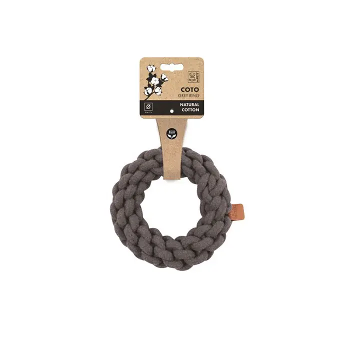 M-PETS COTO ÖRGÜ HALKA KÖPEK OYUNCAĞI 18CM