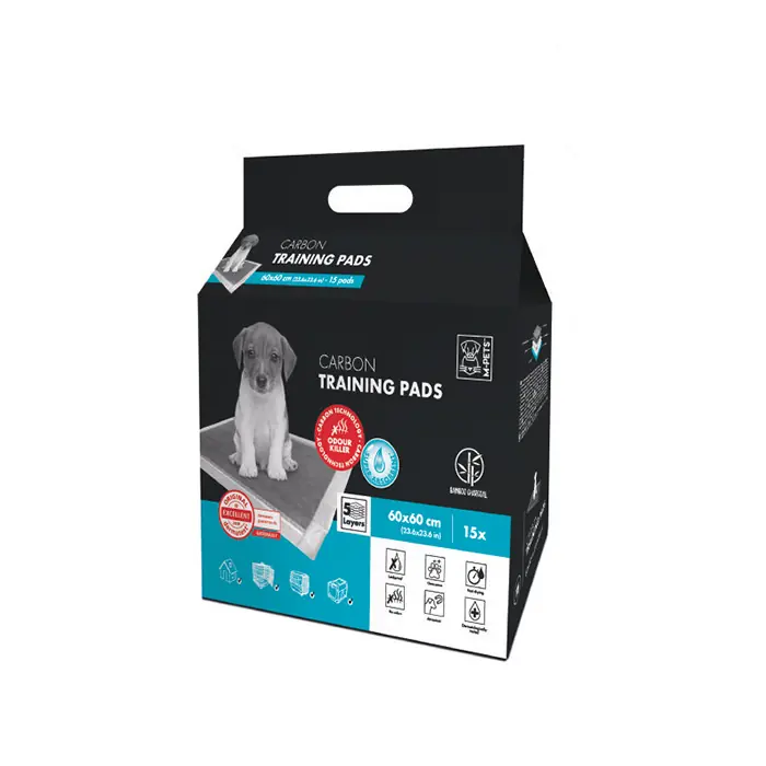 M-PETS CARBONLU KÖPEK ÇİŞ EĞİTİM PEDİ 60X60CM 15 ADET