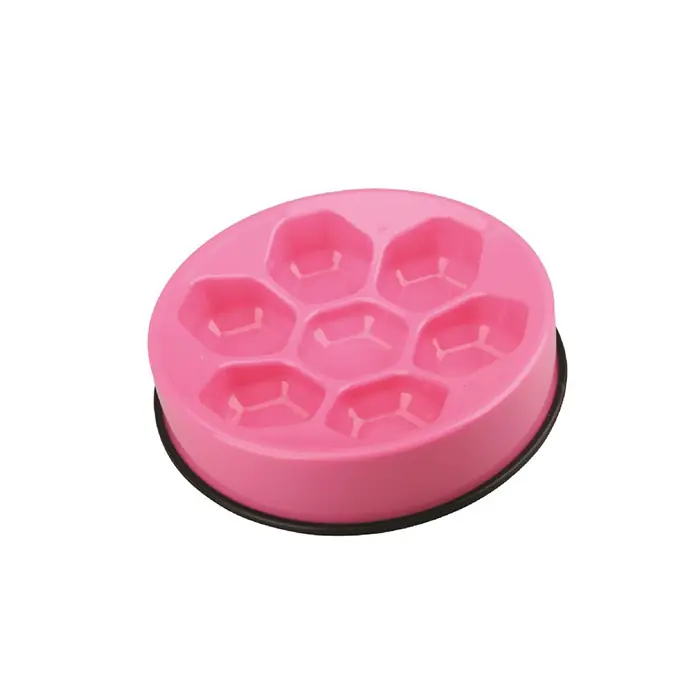 M-PETS CAVİTY YAVAŞ YEME MAMA KABI 1200ML PEMBE