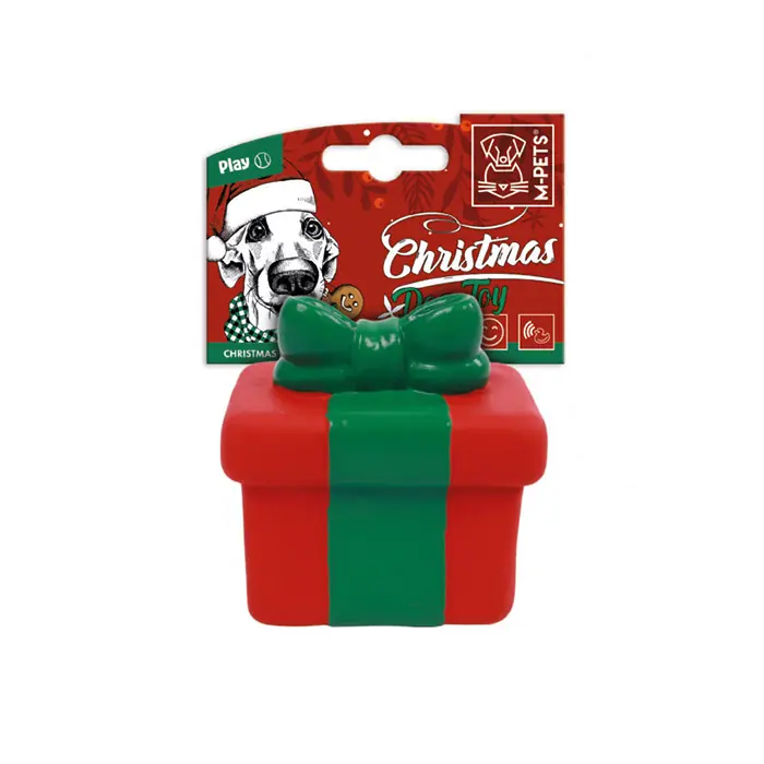 M-PETS CHRİSTMAS PRESENT KÖPEK OYUNCAĞI