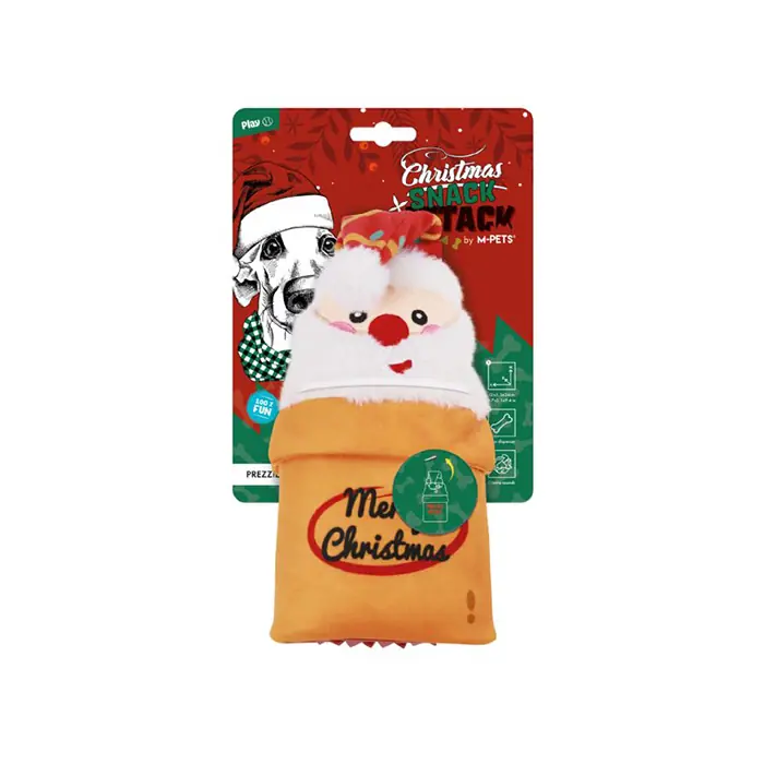 M-PETS CHRİSTMAS PREZZİE SNACK ATTACK KÖPEK OYUNCAĞI