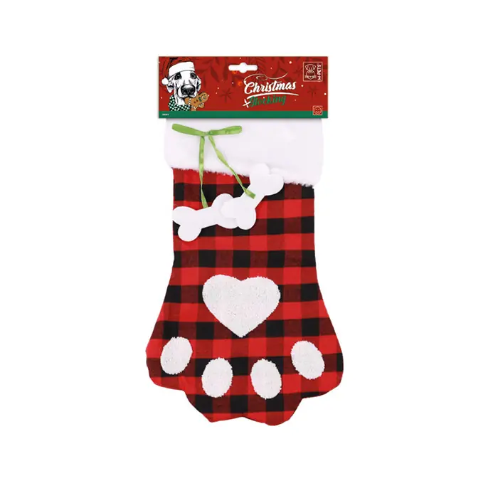 M-PETS CHRİSTMAS STOCKİNG PAWY KÖPEK OYUNCAĞI